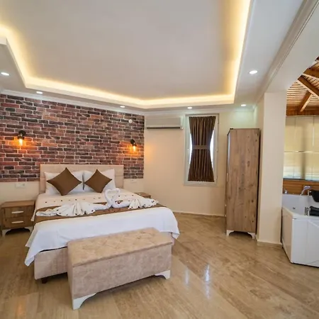 Flat W Shared Pool And Jacuzzi In Fethiye Apartament *